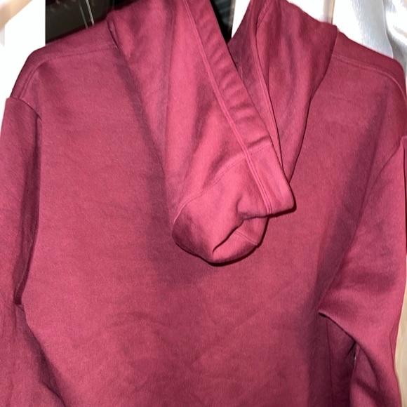 Red Adidas Hoodie M - Picture 3 of 4